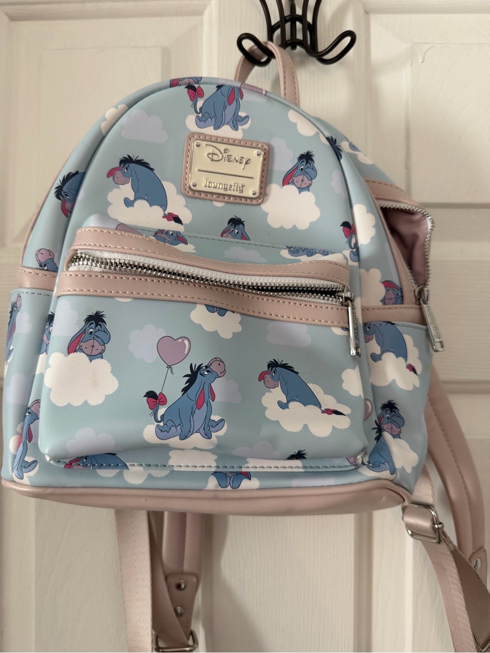 Loungefly Eeyore Mini Backpack - Light Blue